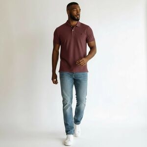 Banana Republic Burgundy Polos